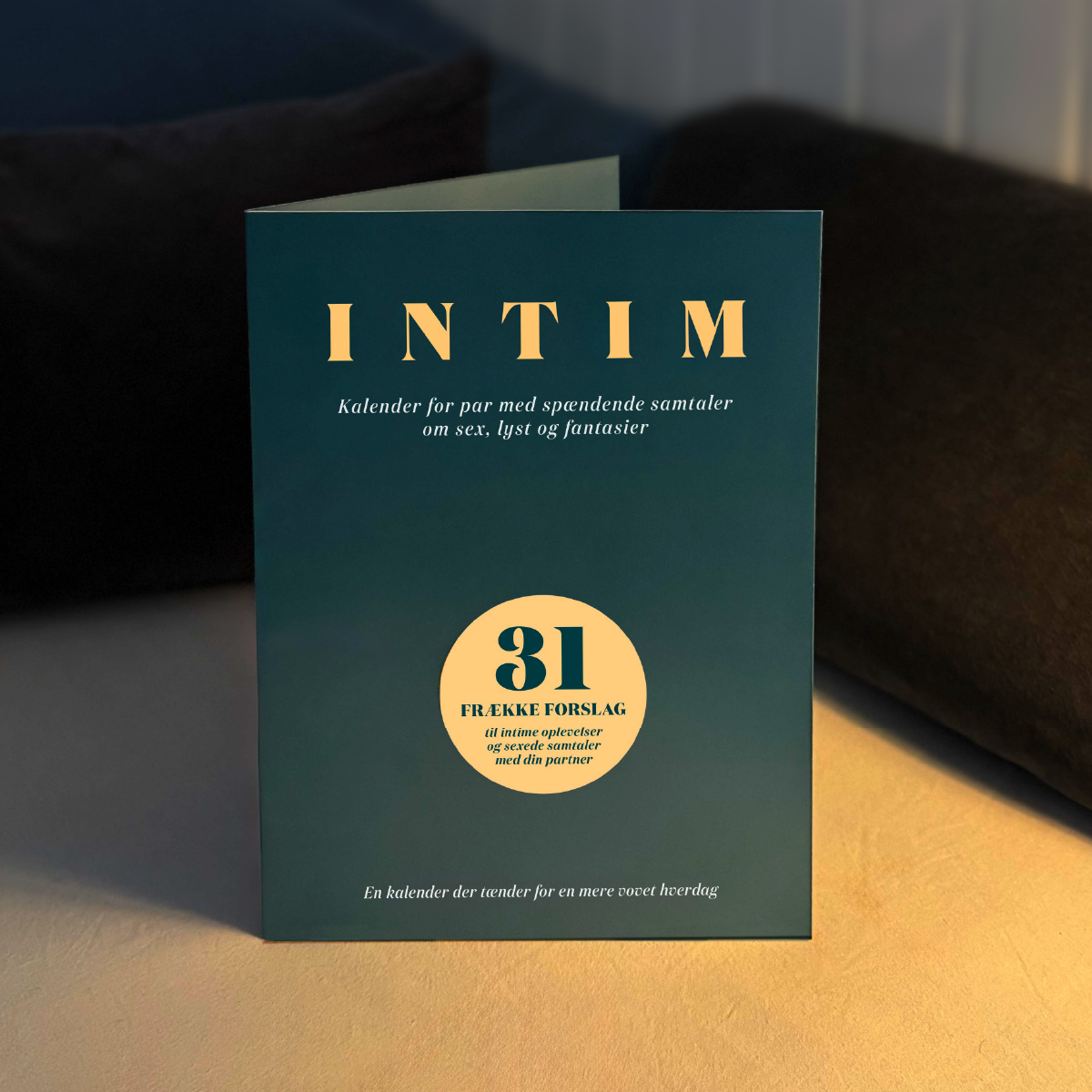 INTIM – en fræk kalender for to med spændende samtaler om sex, lyst og fantasier.
